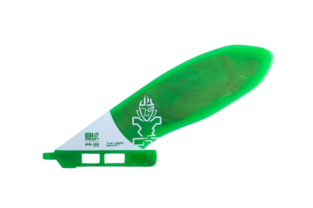 サーフィン・ボディボード STARBOARD SUP FIN BALSA CORE THE WEED 2018 STARBOARD SUP FIN BALSA CORE THE WEED BIO RESIN GREEN FIN (US