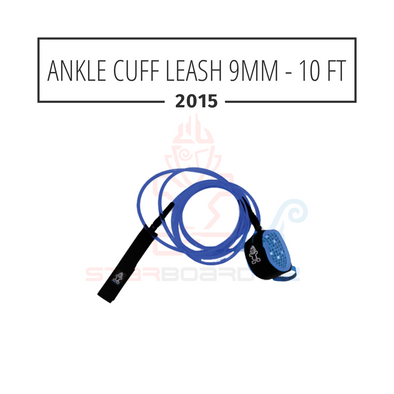 ANKLE CUFF SURF LEASH 9MM - 10 FT