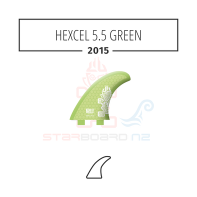 2015 STARBOARD SUP HEXCEL 5.5 GREEN