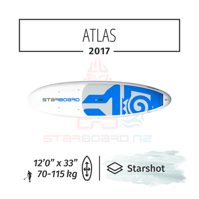 2017 STARBOARD SUP 12'0" x 33" ATLAS Star Shot