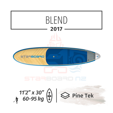 2017 STARBOARD SUP 11'2" x 30" BLEND PineTek