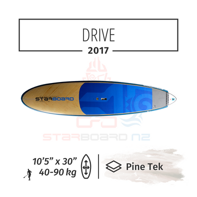 2017 STARBOARD SUP 10'5" x 30" DRIVE PineTek
