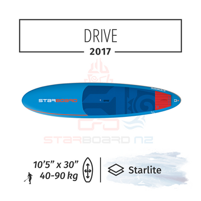 2017 STARBOARD SUP 10'5" x 30" DRIVE StarLite