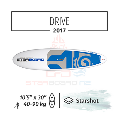 2017 STARBOARD SUP 10'5" x 30" DRIVE StarShot