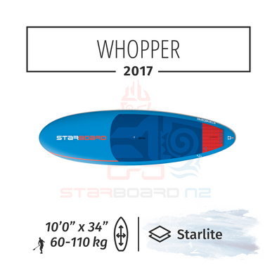 2017 STARBOARD SUP 10'0" x 34" WHOPPER StarLite