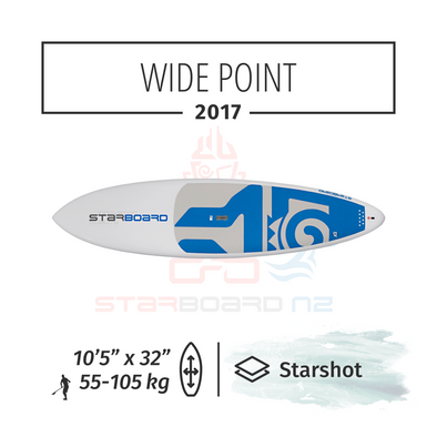 2017 STARBOARD SUP 10'5" x 32" WIDE POINT Star Shot