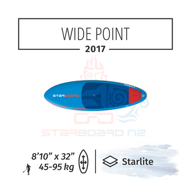 2017 STARBOARD SUP 8'10" x 32" WIDE POINT StarLite