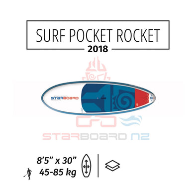 2018 STARBOARD SUP SURF 8'5" X 30" POCKET ROCKET