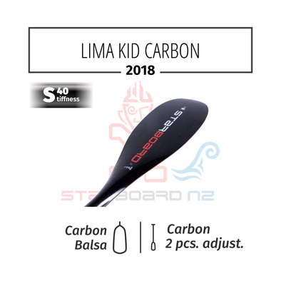 2018 STARBOARD SUP LIMA CARBON BALSA WITH KID CARBON 2 PCS ADJUSTABLE S40