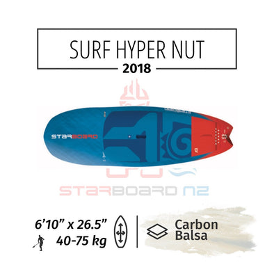 2018 STARBOARD SUP SURF 6'10" x 26.5" HYPER NUT