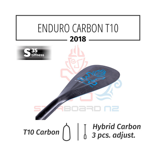 2018 STARBOARD SUP ENDURO 2.0 CARBON T10 WITH HYBRID CARBON 3PCS ADJUSTABLE S35