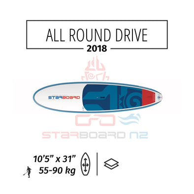 2018 STARBOARD SUP ALL ROUND 10'5" x 31" DRIVE