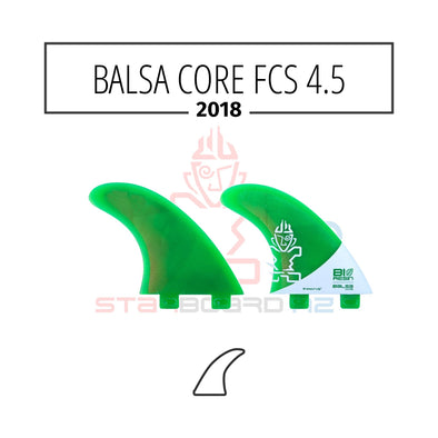 2018 STARBOARD SUP BALSA CORE FCS M4.5 BIO RESIN GREEN FIN (US BOX)