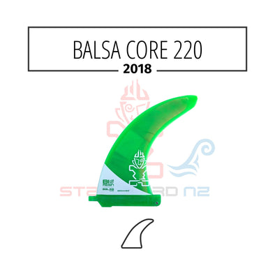 2018 STARBOARD SUP BALSA CORE 220 BIO RESIN GREEN FIN (US BOX)
