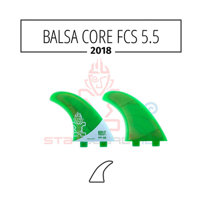 2018 STARBOARD SUP BALSA CORE FCS M5.5 BIO RESIN GREEN FIN (US BOX)