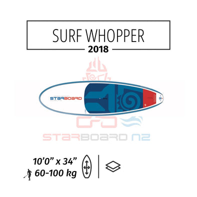 2018 STARBOARD SUP SURF 10'0" X 34" WHOPPER
