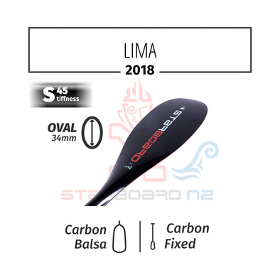 2018 STARBOARD SUP LIMA CARBON BALSA WITH OVAL CARBON S45