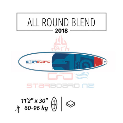 2018 STARBOARD SUP ALL ROUND 11'2" X 30" BLEND