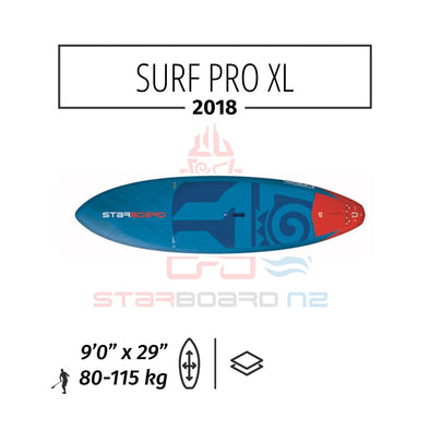 2018 STARBOARD SUP SURF 9'0" x 29" PRO XL
