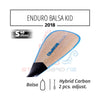 2018 STARBOARD SUP ENDURO 2.0 BALSA WITH KID HYBRID CARBON 2 PCS ADJUSTABLE S40 - XS