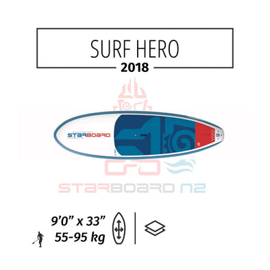 2018 STARBOARD SUP SURF 9'0" X 33" HERO